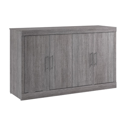 Modubox Nebula 75W Queen Cabinet Bed with Matteress in Bark Grey