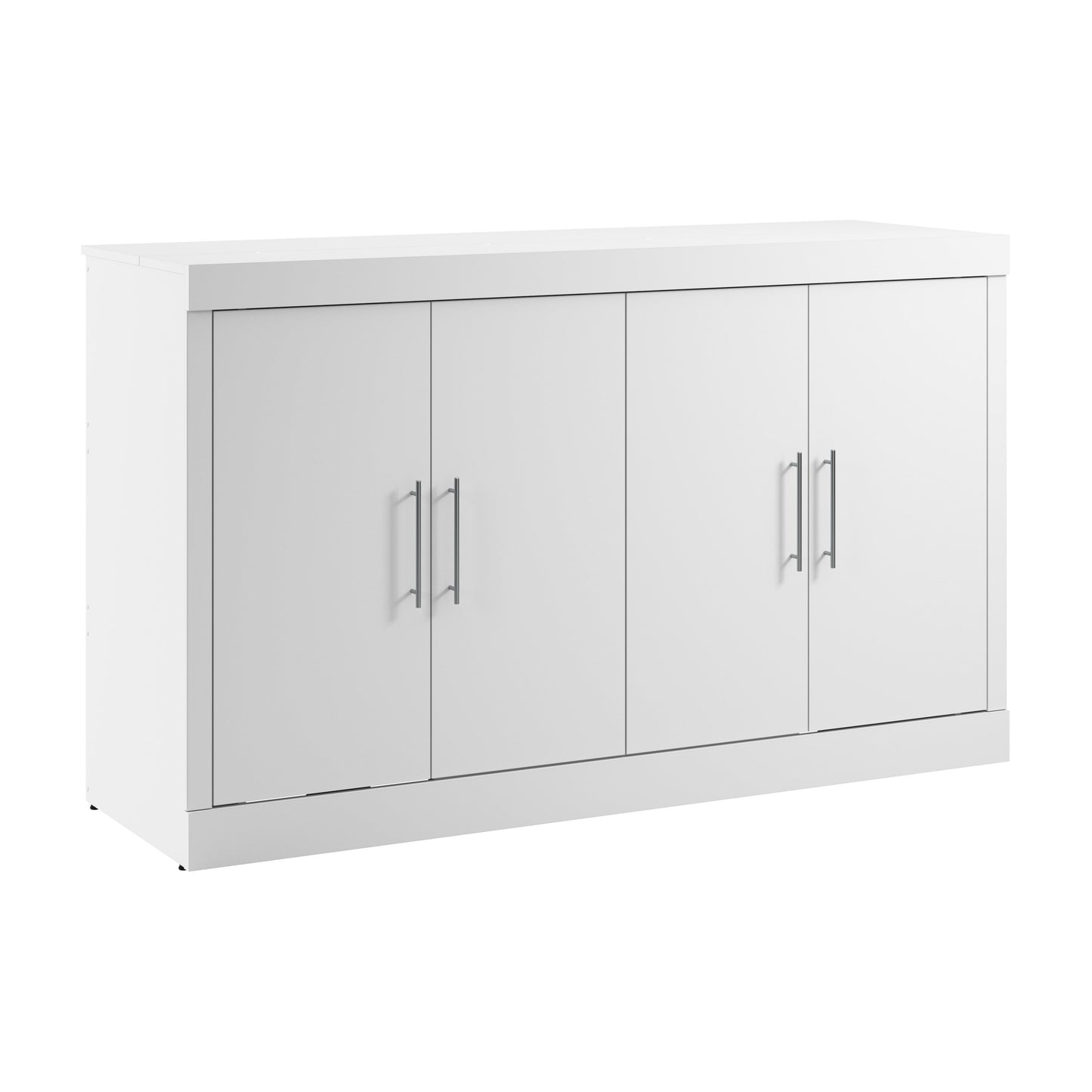 Modubox Nebula 75W Queen Cabinet Bed with Matteress in White