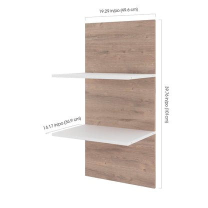 Modubox Murphy Wall Bed Cielo Full Murphy Wall Bed with Storage (98W) - Available in 2 Colours