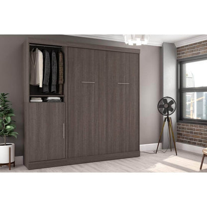 Modubox Murphy Wall Bed Nebula Full Murphy Wall Bed with Storage Unit (84W) - Available in 3 Colours