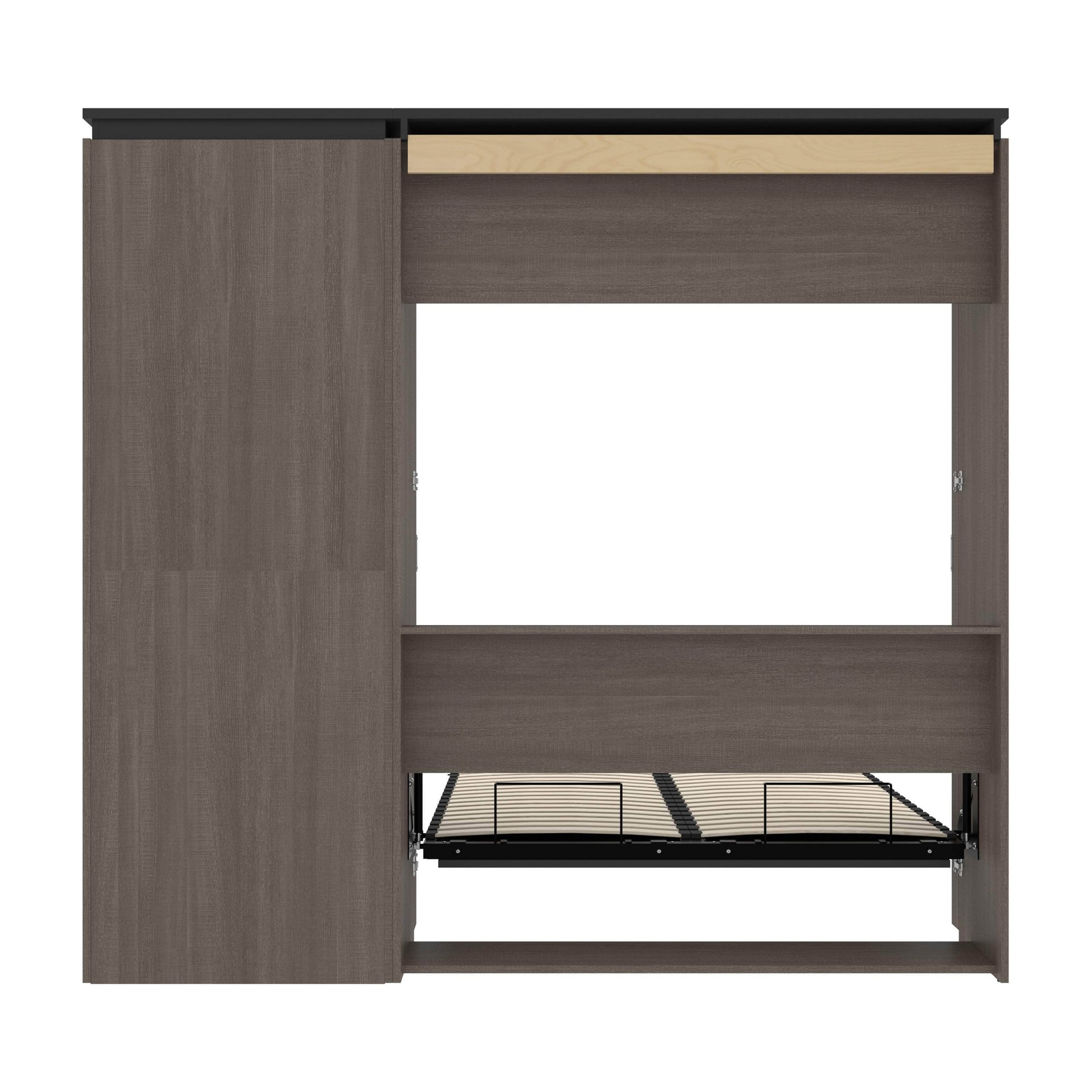 Modubox Murphy Wall Bed Orion Full Murphy Wall Bed With Shelving Unit - Available in 2 Colours