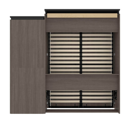 Modubox Murphy Wall Bed Orion Queen Murphy Wall Bed with Shelving Unit and Drawers - Available in 2 Colours