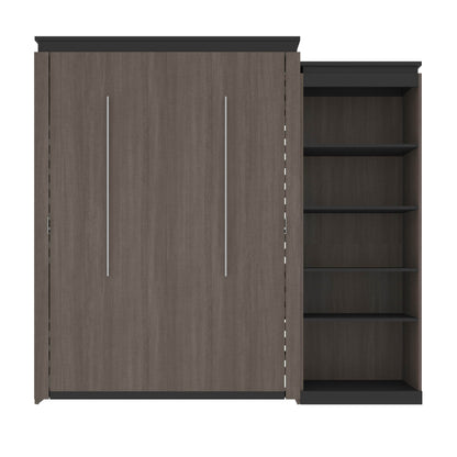 Modubox Murphy Wall Bed Orion Queen Murphy Wall Bed with Shelving Unit - Available in 2 Colours