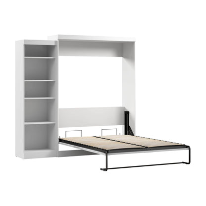 Modubox Murphy Wall Bed Pur 90" Queen Size Murphy Wall Bed with Storage Unit - Available in 3 Colours