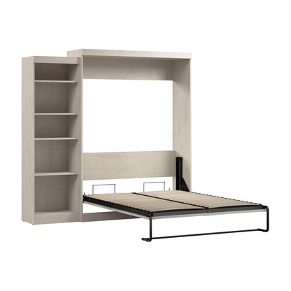 Modubox Murphy Wall Bed Pur 90" Queen Size Murphy Wall Bed with Storage Unit - Available in 7 Colours