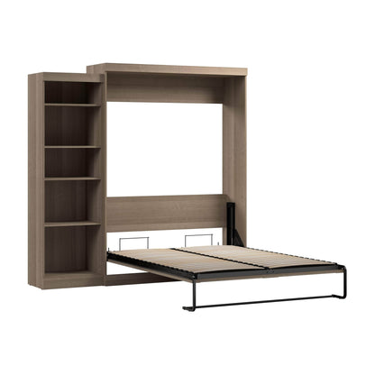 Modubox Murphy Wall Bed Pur 90" Queen Size Murphy Wall Bed with Storage Unit - Available in 7 Colours