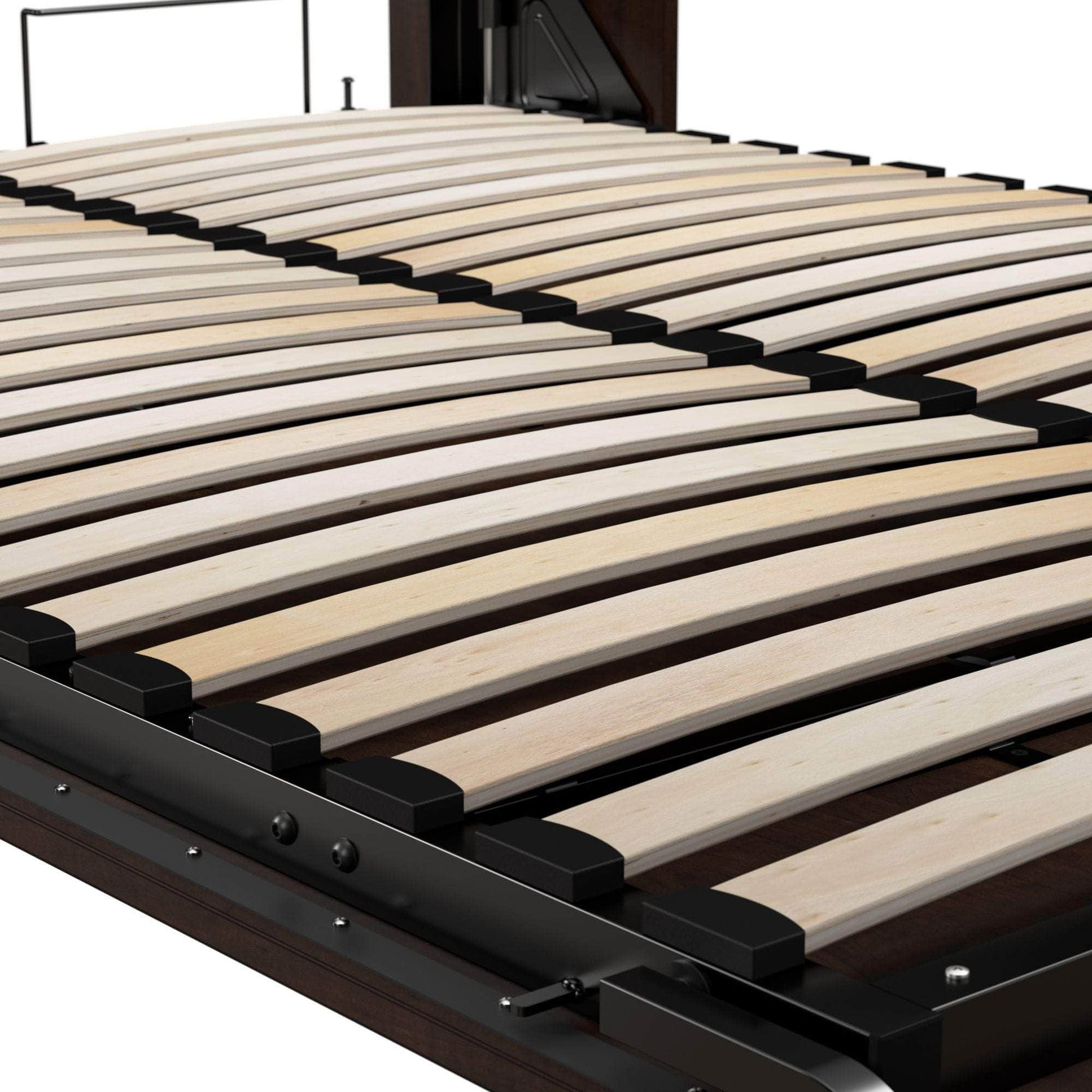 Modubox Murphy Wall Bed Pur Full Murphy Bed with 2 Storage Units (109W) - Available in 3 Colours