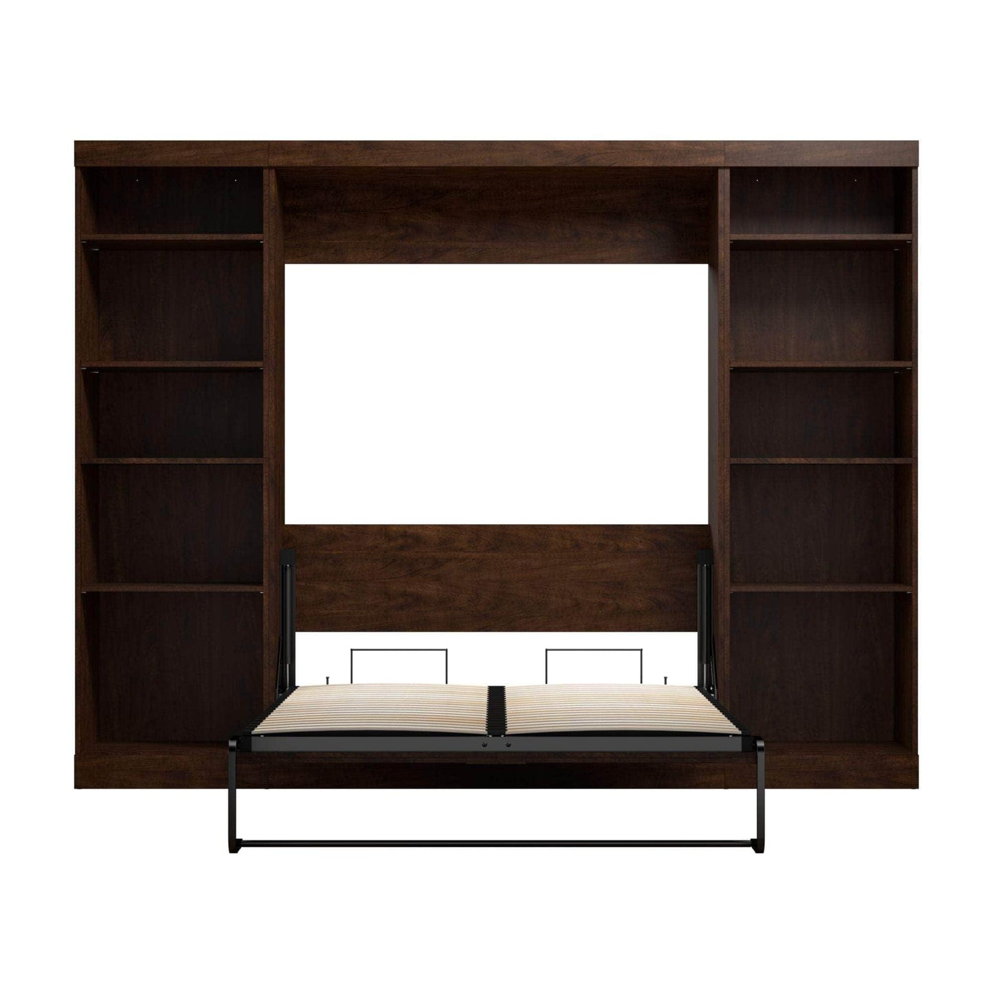 Modubox Murphy Wall Bed Pur Full Murphy Bed with 2 Storage Units (109W) - Available in 3 Colours