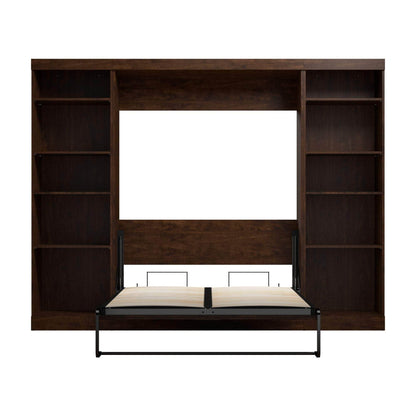 Modubox Murphy Wall Bed Pur Full Murphy Bed with 2 Storage Units (109W) - Available in 3 Colours