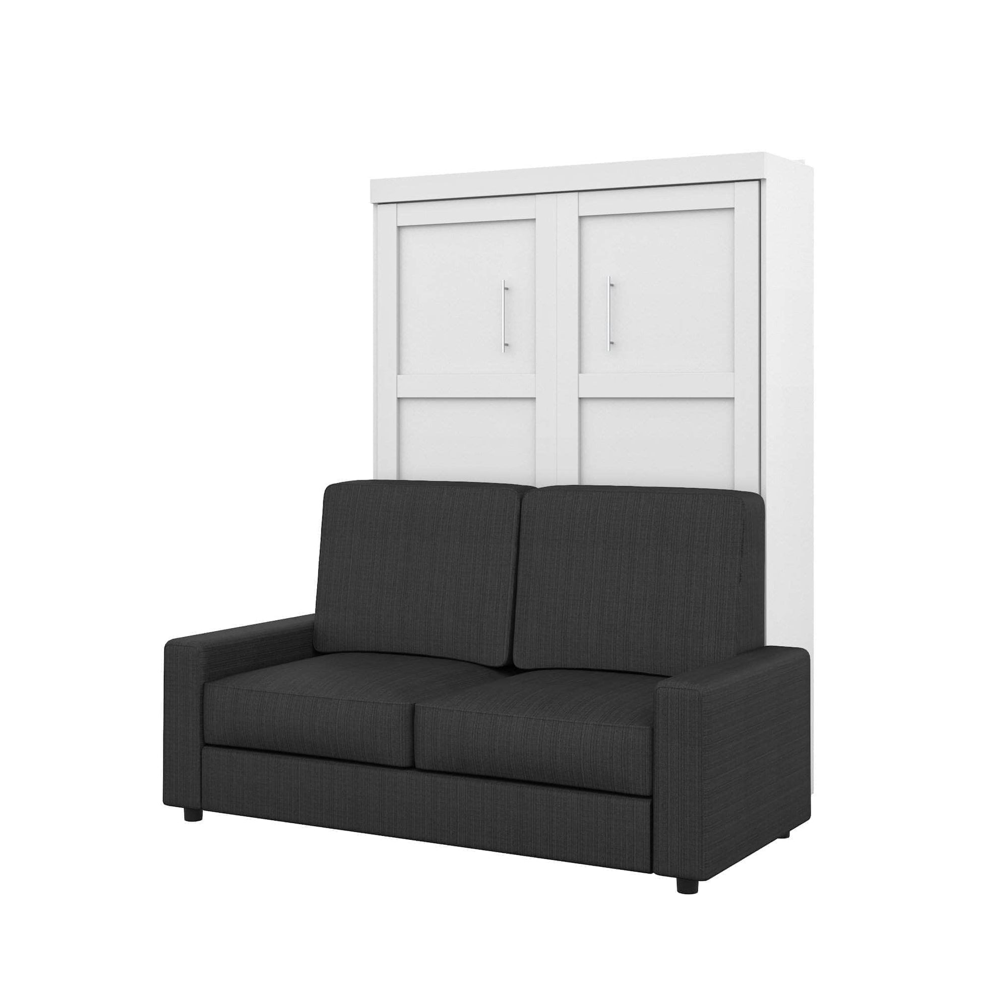 Modubox Murphy Wall Bed Pur Full Murphy Wall Bed and a Sofa - Available in 2 Colours