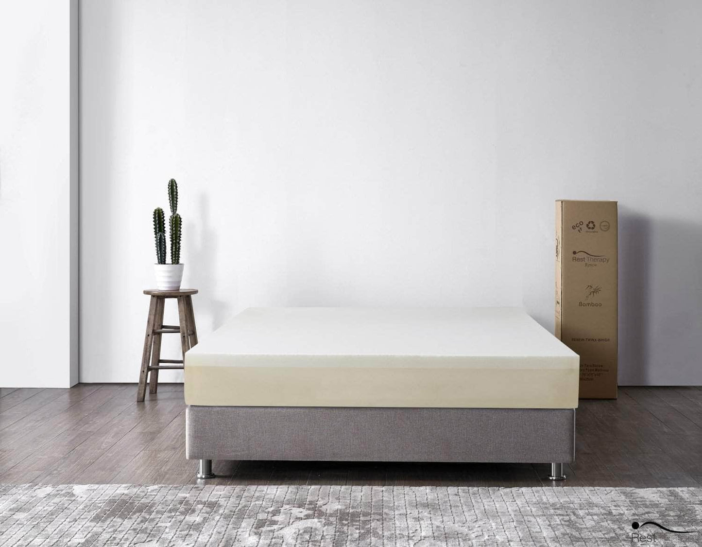 Rest Therapy Mattress 8 Inch Serenity Bamboo Memory Foam Mattress - Available in 4 Sizes